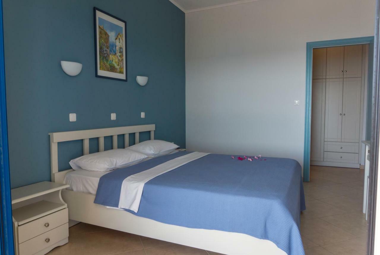 Hotel Loukas Vrachos Paralia Vrachou Bagian luar foto